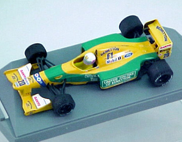 (image for) Benetton Ford B192, Brundle (1992) - Click Image to Close