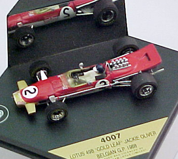 (image for) Lotus Ford 49B 'Gold Leaf', Oliver (Belgian GP 1968) - Click Image to Close