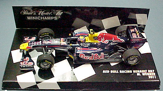(image for) Red Bull Racing Renault RB7 - Mark Webber 2011 - Click Image to Close