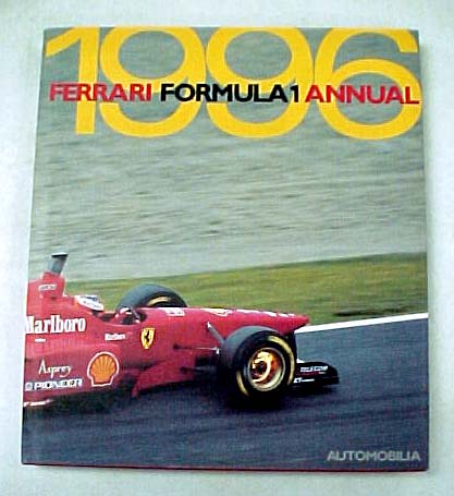 (image for) Ferrari Formula 1 Annual 1996 - Click Image to Close