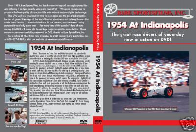 (image for) 1954 At Indianapolis (DVD) - Click Image to Close