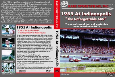 (image for) 1955 At Indianapolis (DVD) - Click Image to Close