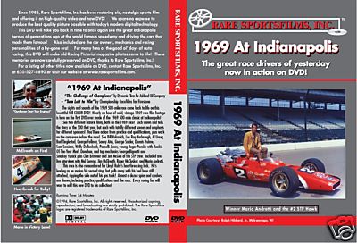 (image for) 1969 At Indianapolis (DVD) - Click Image to Close
