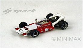 (image for) McLaren M7B #10 - Vic Elford - 5th, 1969 French GP - Click Image to Close