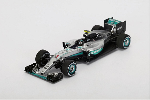(image for) Mercedes F1 W07 Hybrid #6 - Nico Rosberg - Click Image to Close