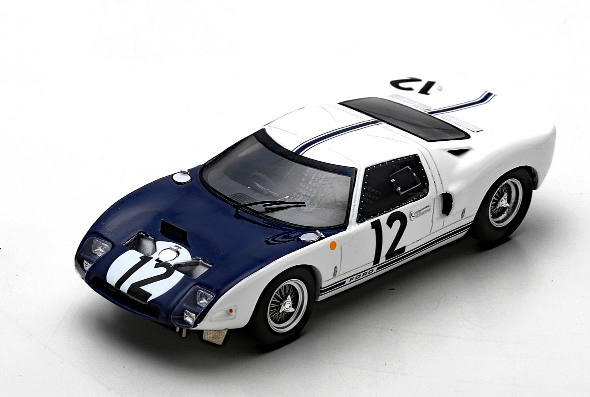 (image for) Ford GT #12 - J.Schlesser / R.Attwood - 24H Le Mans 1964