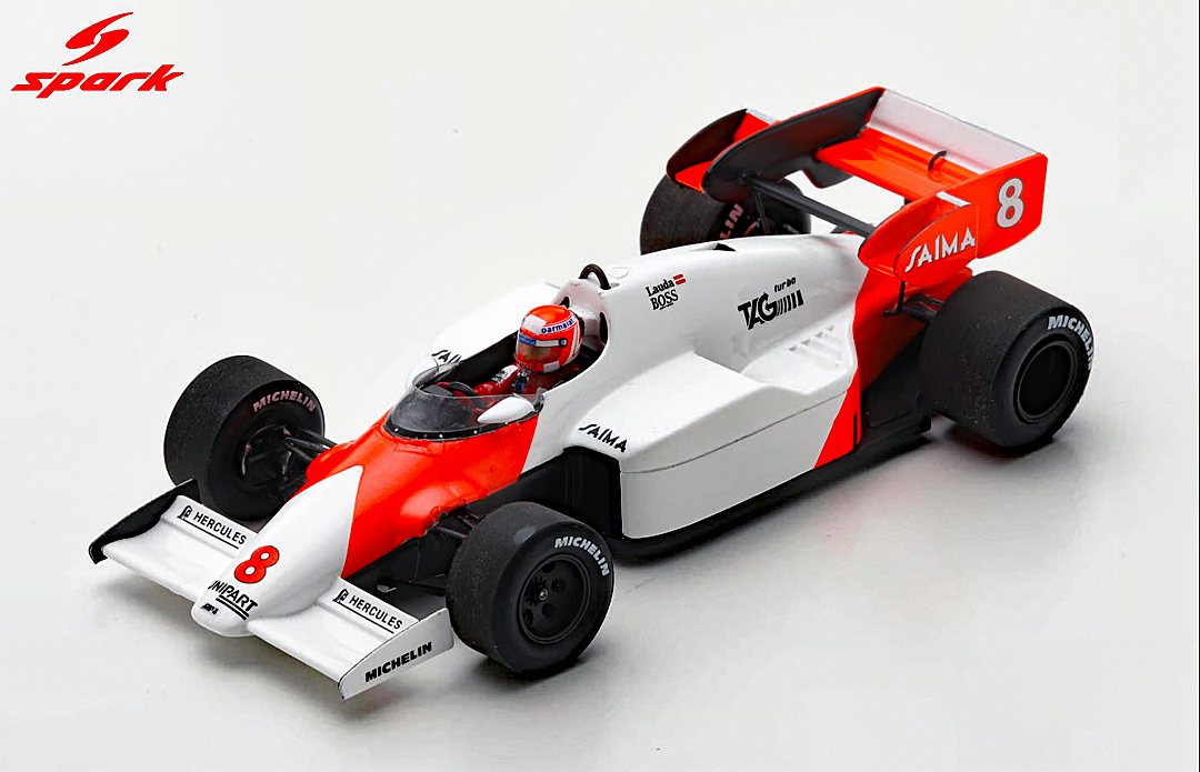 McLaren MP4/2 #8 - Niki Lauda, Winner, 1984 British GP [s5395