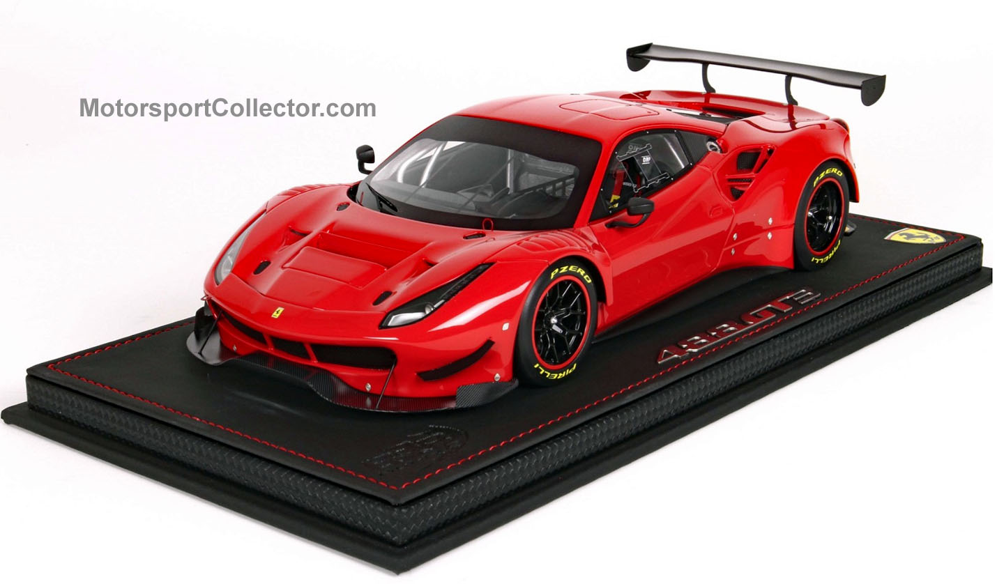 1/18 BBR Ferrari 488 GT3 Rosso Corsa 322 – Motorsportcollector.com