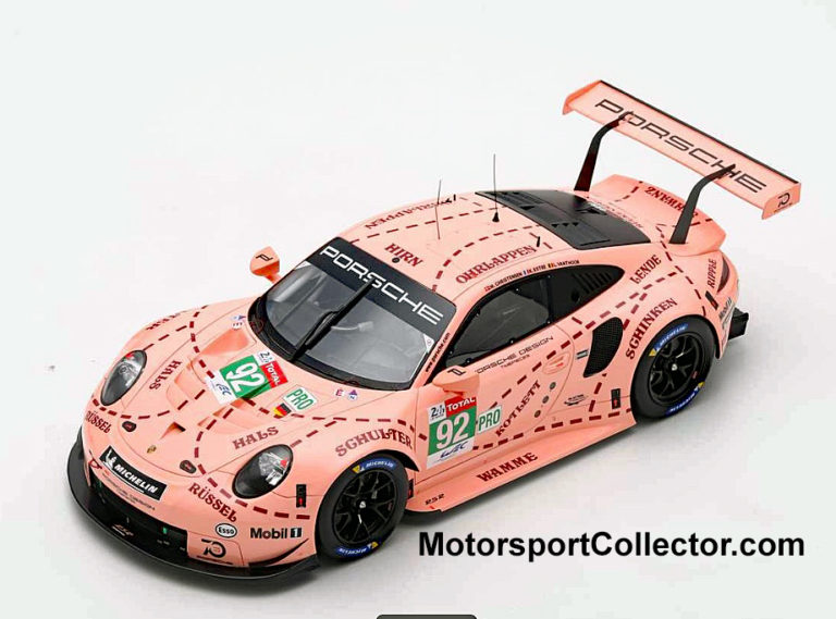 Now Available: #92 Porsche 911 RSR ‘Pink Pig’ – Motorsportcollector.com