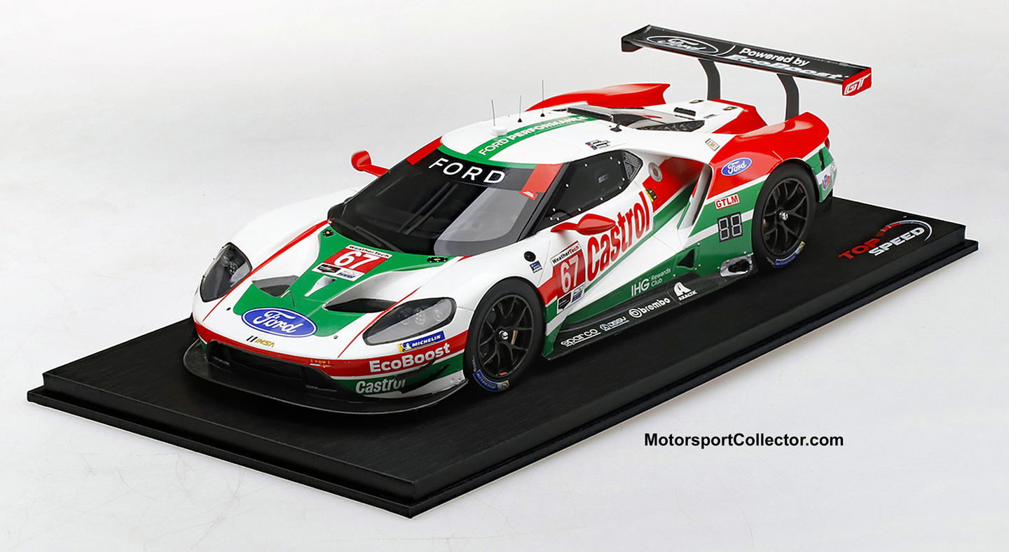 1/18 TopSpeed – 2019 Rolex 24 Ford GT’s – Motorsportcollector.com