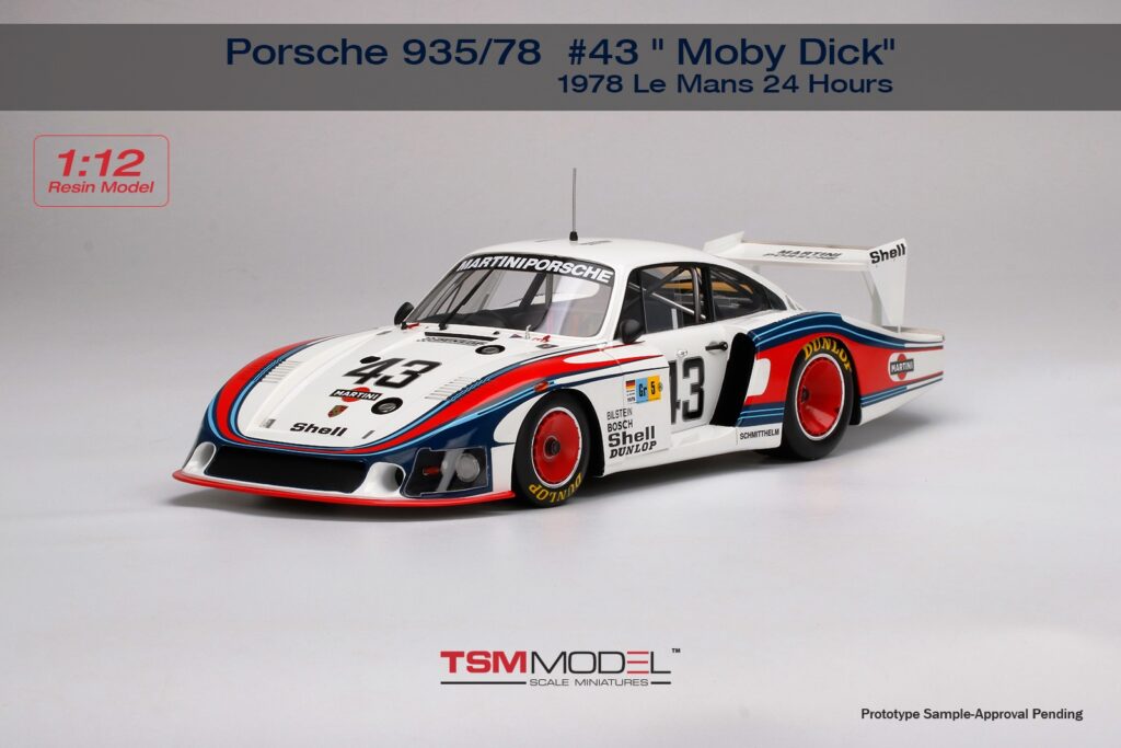 工場店☆ TSM 1/12 Moby Dick Porsche 935/78 Martini レーシングカー